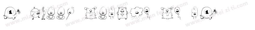 A Sweet Melody My La字体转换